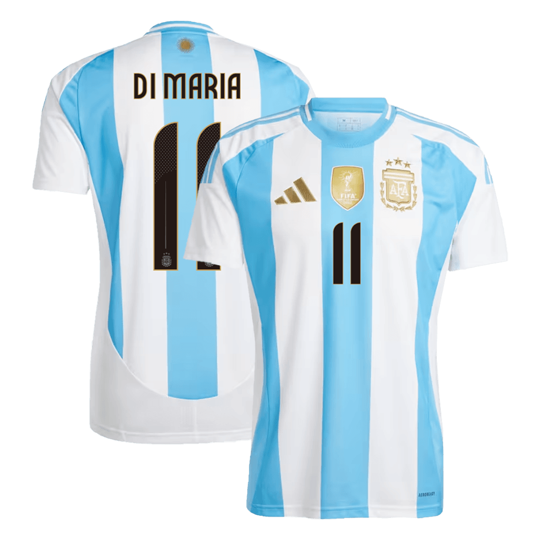 Camiseta Di María #11 Argentina 2024 Primera Equipación Hombre - Versión Hincha