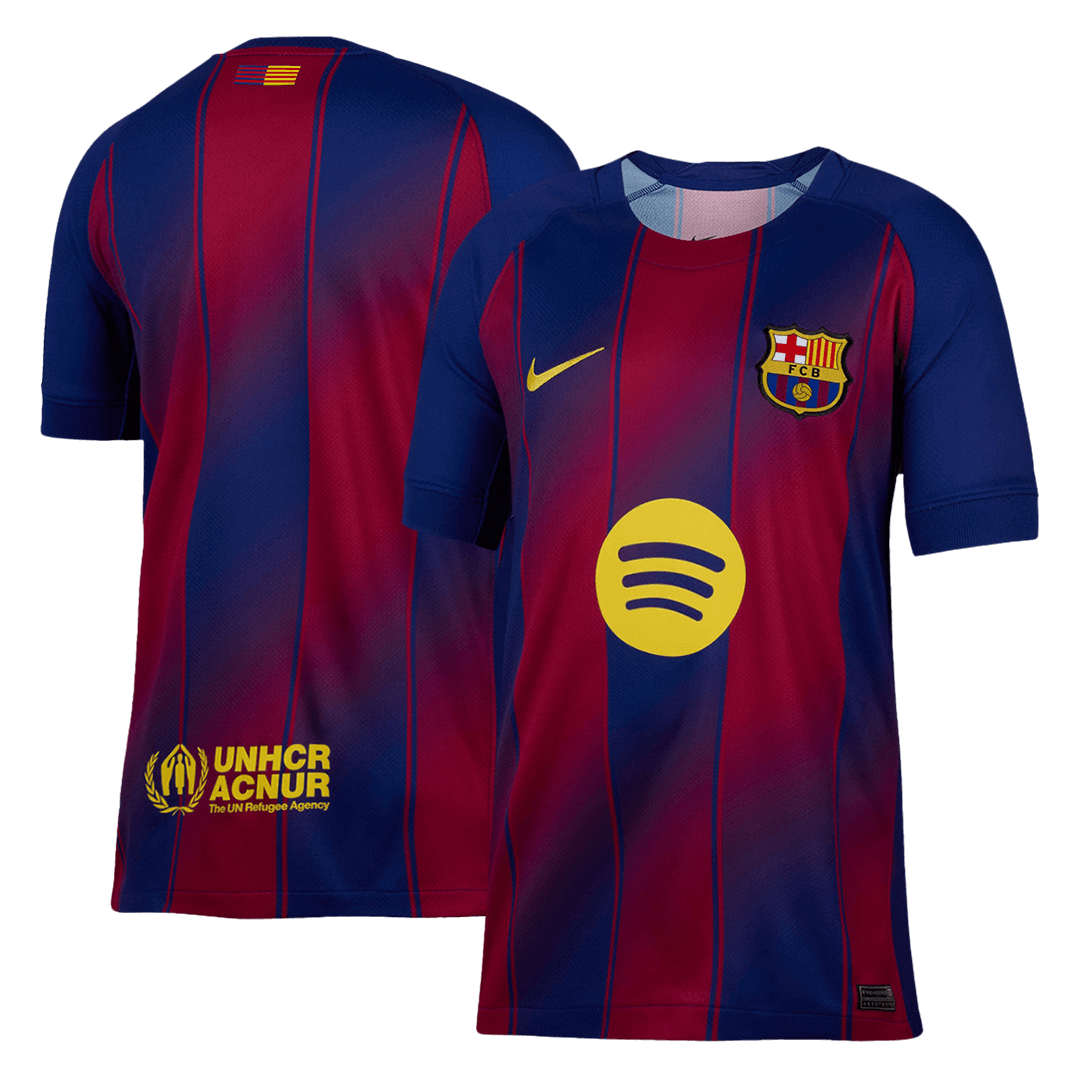 Camiseta Barcelona 2025/26 Primera Equipación - Versión Hincha