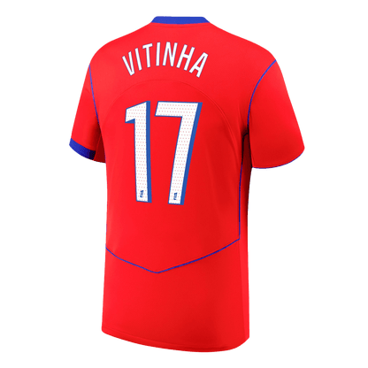 Camiseta Vitinha #17 PSG 2025/26 Tercera Equipación - Versión Hincha - Vista 7