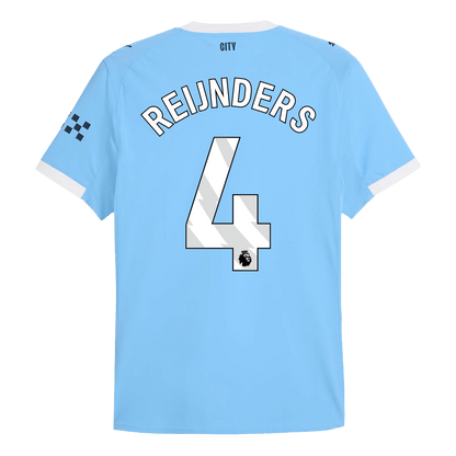 Camiseta Auténtica Reijnders #4 Manchester City 2025/26 Primera Equipación - Versión Jugador - imagen 13