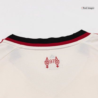 Camiseta Gakpo #18 Liverpool 2025/26 Segunda Equipación - Versión Hincha