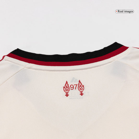 Camiseta Gakpo #18 Liverpool 2025/26 Segunda Equipación - Versión Hincha