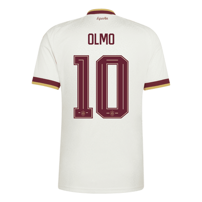 Camiseta OLMO #10 Spain 2026 Segunda Equipación Copa del Mundo - Versión Hincha