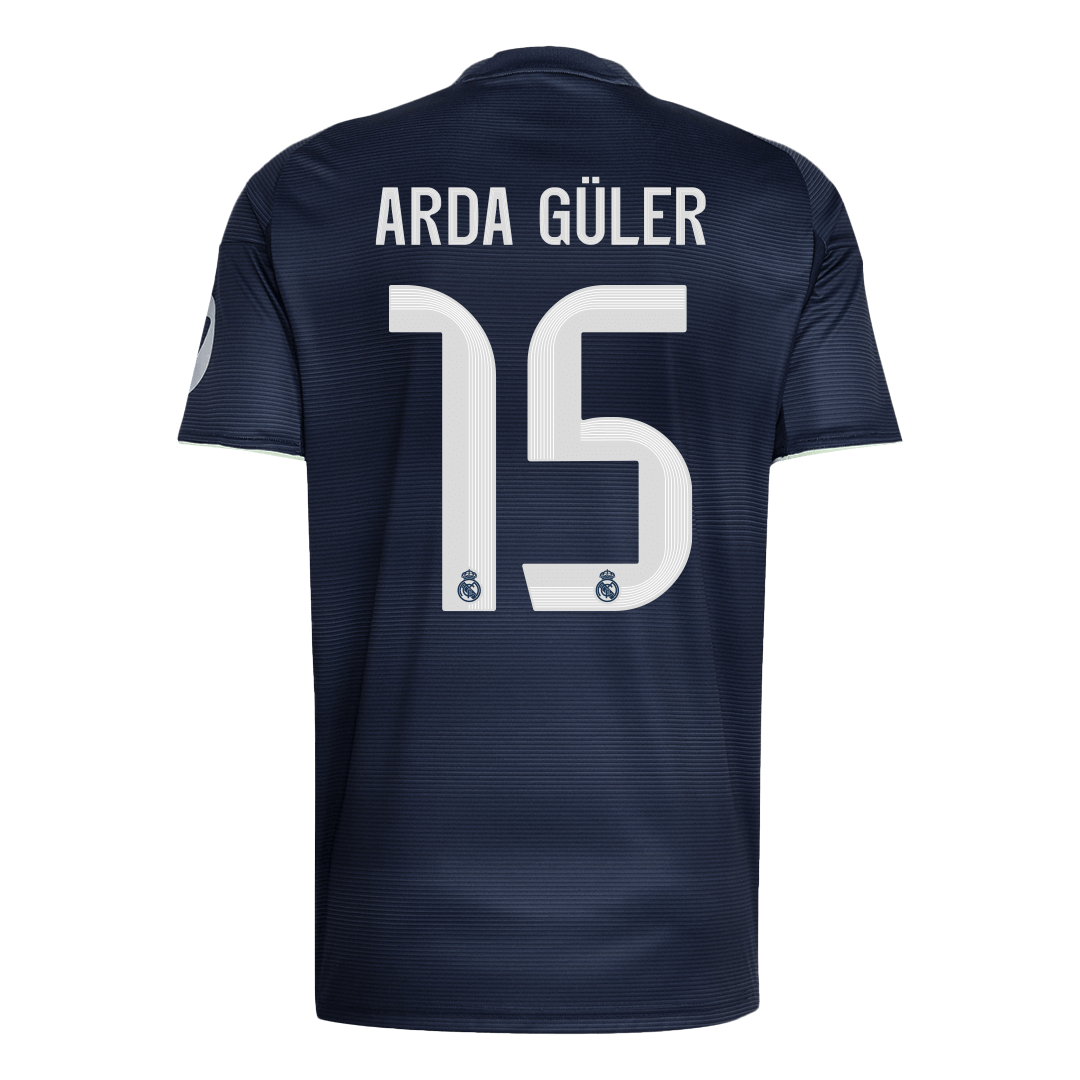Camiseta Arda Güler #15 Real Madrid 2025/26 Segunda Equipación - Versión Hincha (Calidad Premium) - imagen 12