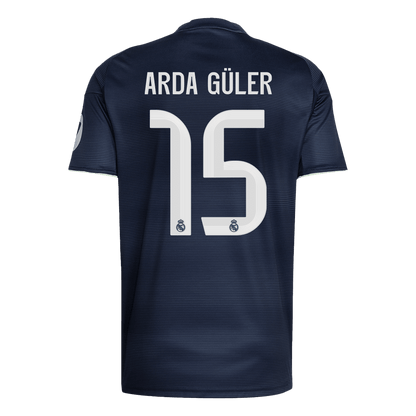 Camiseta Arda Güler #15 Real Madrid 2025/26 Segunda Equipación - Versión Hincha (Calidad Premium) - imagen 12