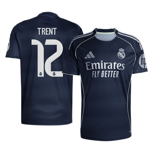 Camiseta Trent #12 Real Madrid 2025/26 Segunda Equipación - Versión Hincha