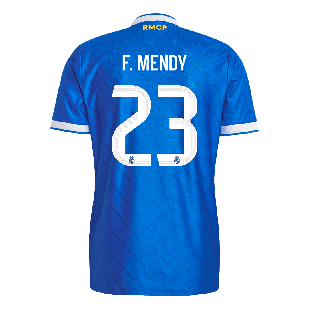 Camiseta Auténtica F. Mendy #23 Real Madrid 2025/26 Tercera Equipación - Versión Jugador - Vista 9