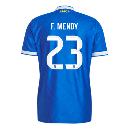 Camiseta Auténtica F. Mendy #23 Real Madrid 2025/26 Tercera Equipación - Versión Jugador - Vista 9