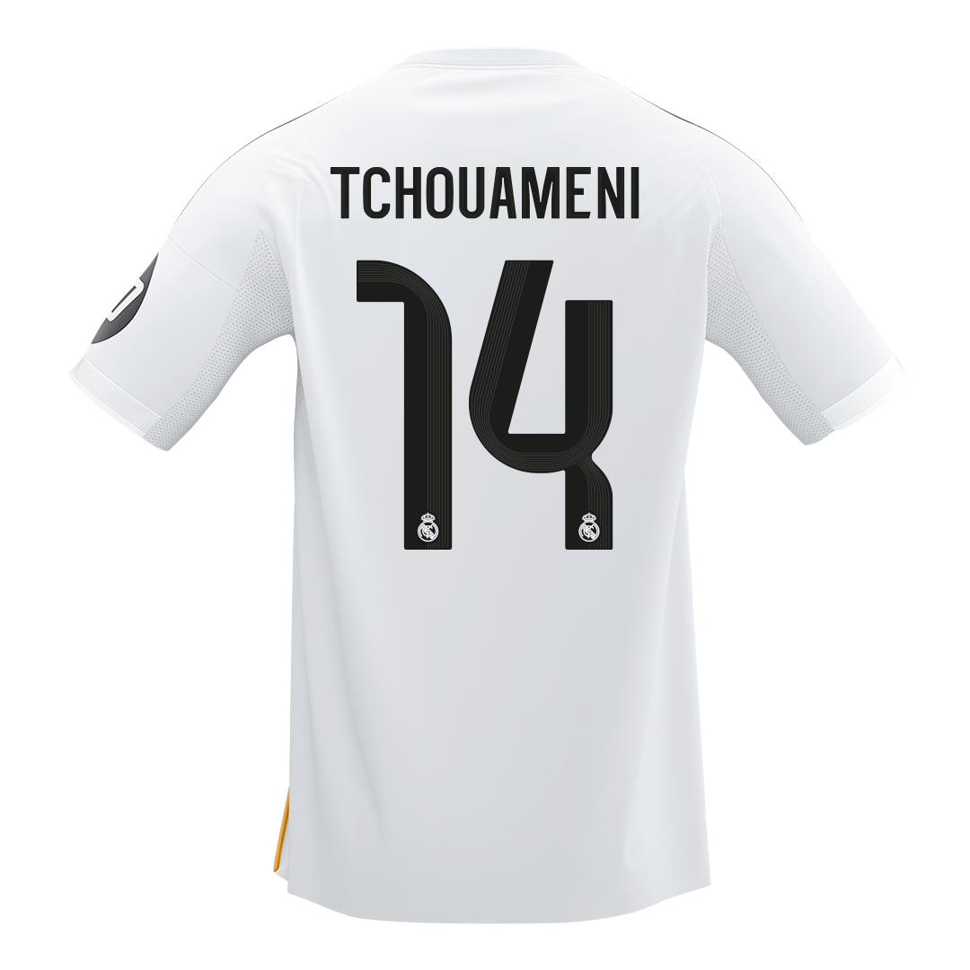 Camiseta Tchouameni #14 Real Madrid 2025/26 Primera Equipación - Versión Hincha (Calidad Premium) - Vista 7