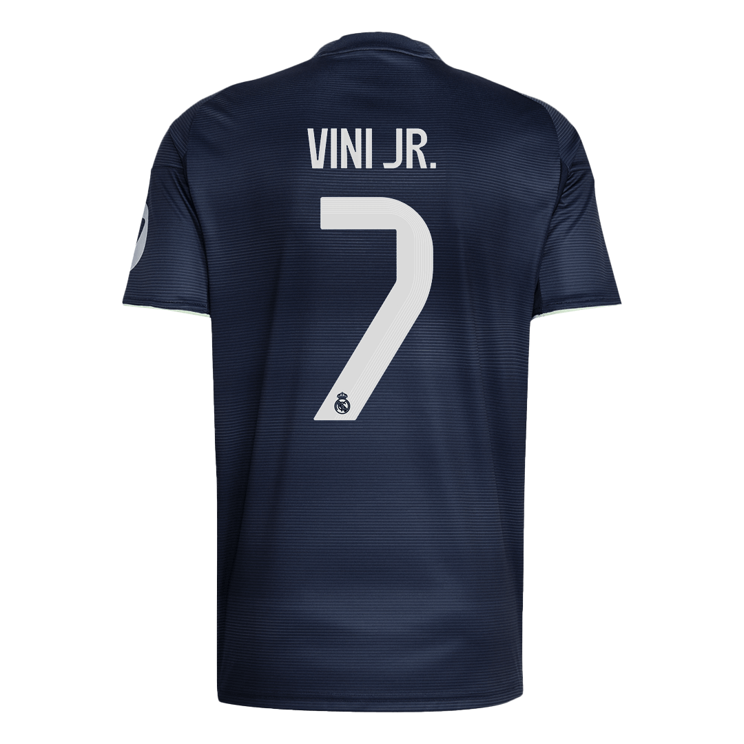 Camiseta Vini Jr. #7 Real Madrid 2025/26 Segunda Equipación - Versión Hincha (Calidad Premium) - imagen 11