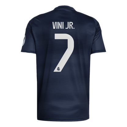 Camiseta Vini Jr. #7 Real Madrid 2025/26 Segunda Equipación - Versión Hincha (Calidad Premium) - imagen 11