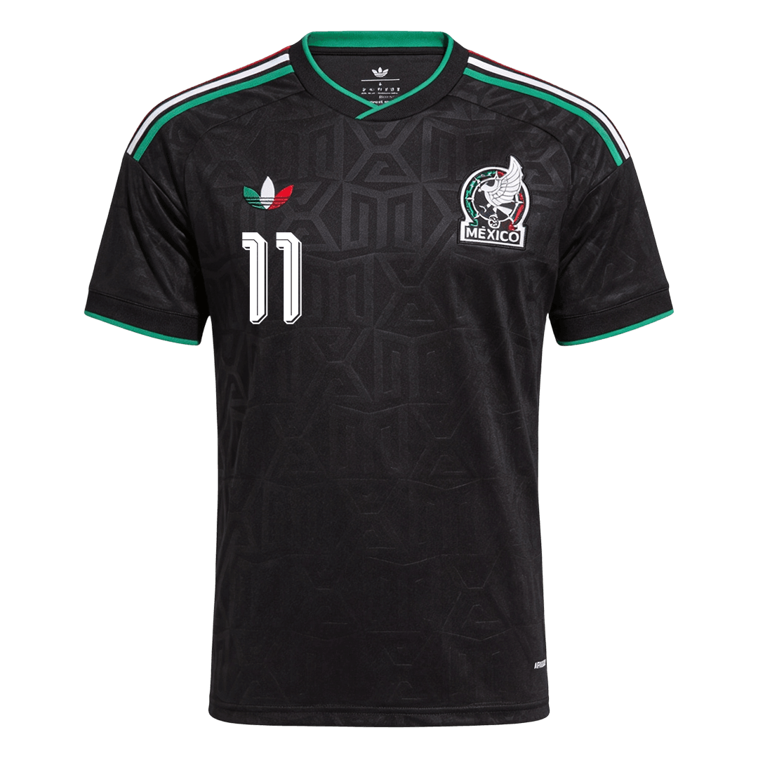 Camiseta S. Giménez #11 México 2026 Tercera Equipación Copa del Mundo - Versión Hincha