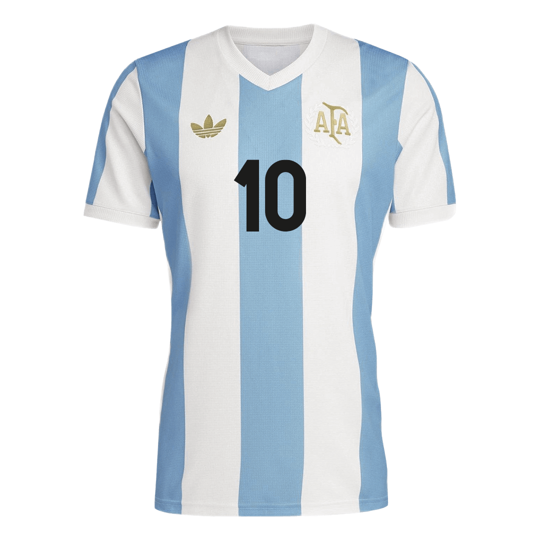 Camiseta Messi #10 Argentina Aniversario de 50 Años 2024 Hombre - Versión Hincha - Vista 9