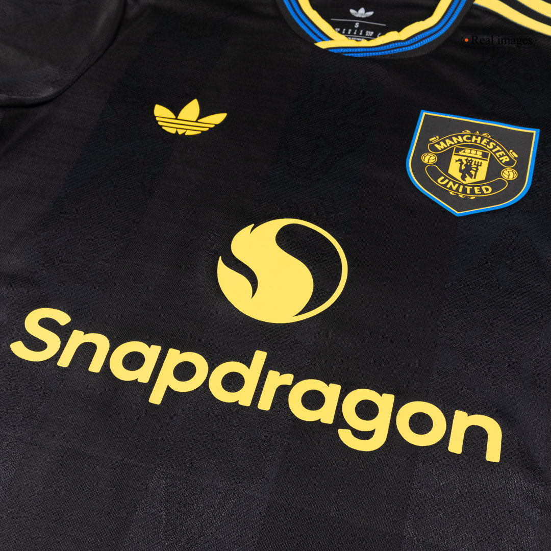Camiseta Mount #7 Manchester United 2025/26 Tercera Equipación - Versión Hincha - Vista 5