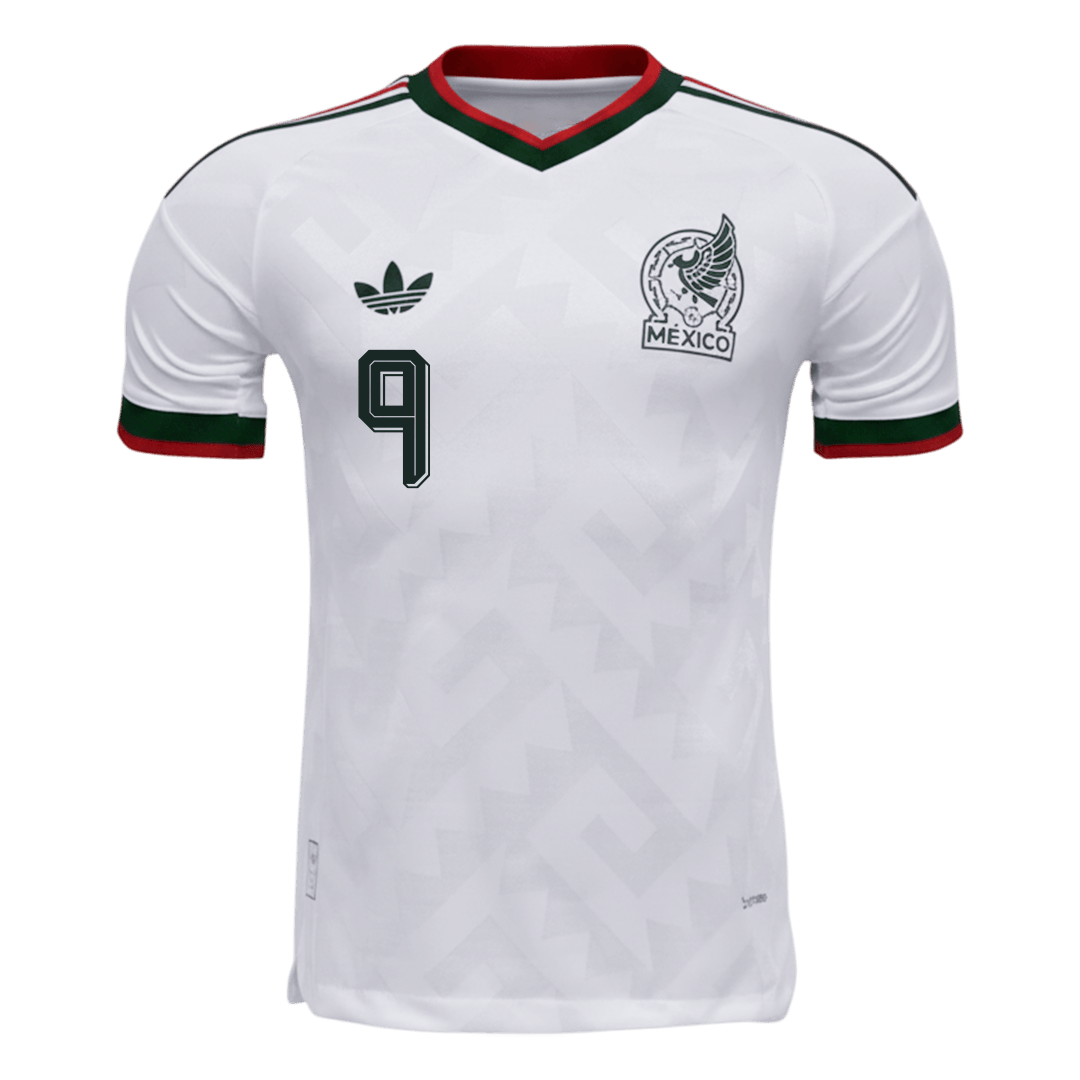Camiseta Auténtica Raúl #9 México 2026 Segunda Equipación Copa del Mundo - Versión Jugador - Vista 8