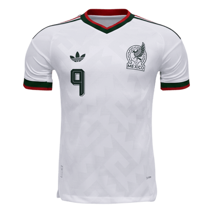 Camiseta Auténtica Raúl #9 México 2026 Segunda Equipación Copa del Mundo - Versión Jugador - Vista 8