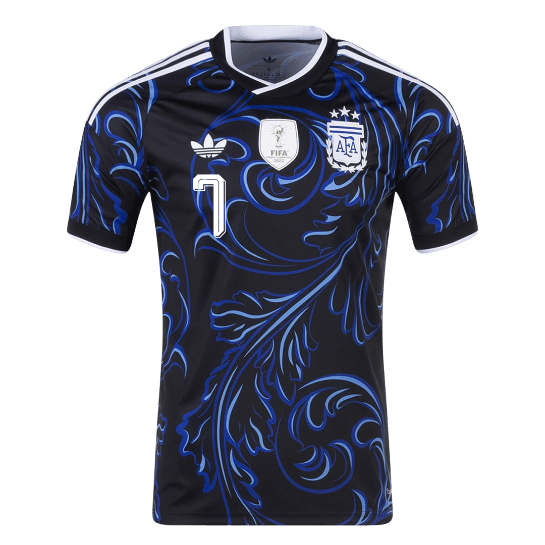 Camiseta De Paul #7 Argentina 2026 Segunda Equipación Copa del Mundo - Versión Hincha - Vista 7