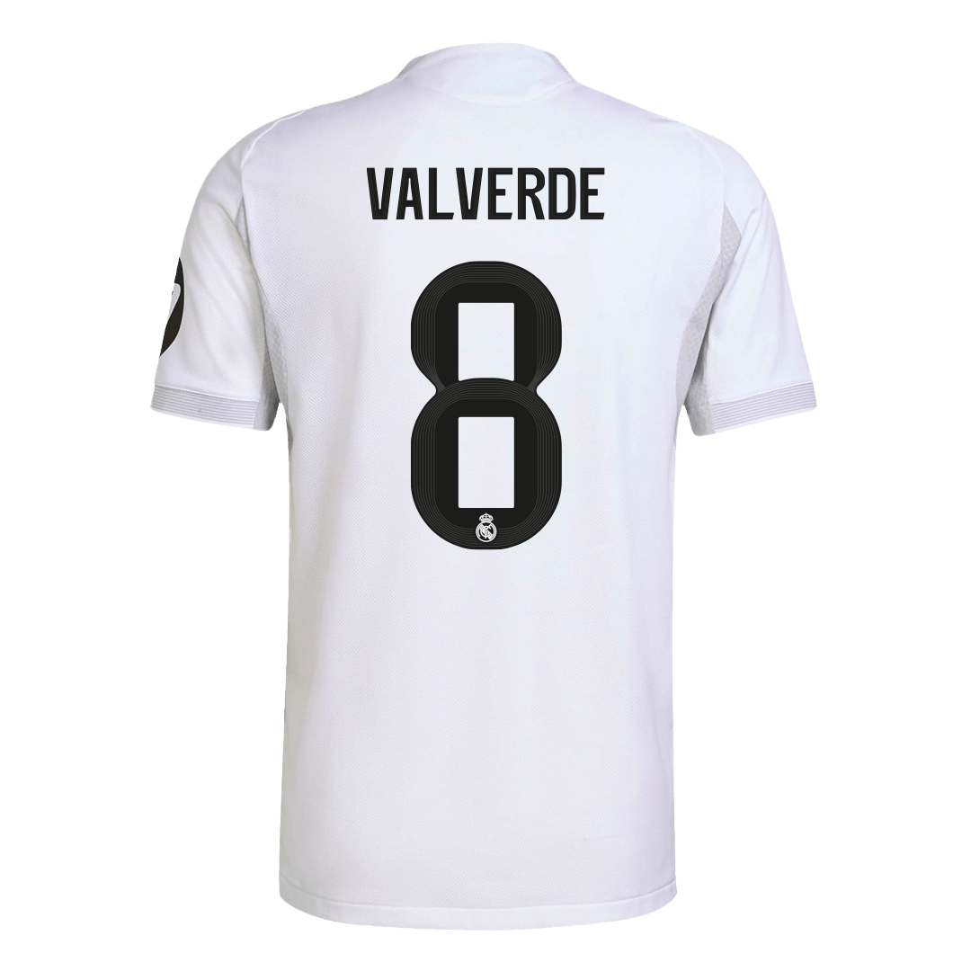 Camiseta Auténtica Valverde #8 Real Madrid 2025/26 Primera Equipación - Versión Jugador - imagen 11