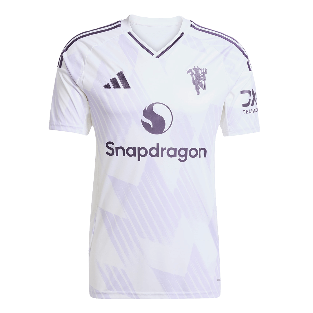 Camiseta B. Fernandes #8 Manchester United 2025/26 Segunda Equipación - Versión Hincha - Vista 2