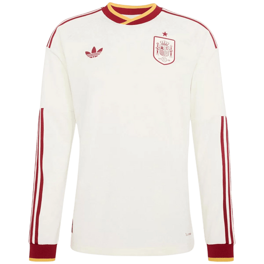 Manga Larga España 2026 Segunda Equipación Copa del Mundo - Versión Hincha