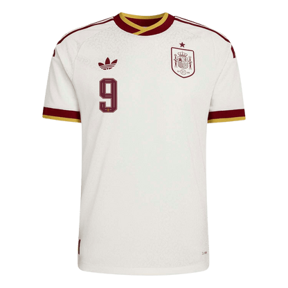 Camiseta Auténtica Gavi #9 España 2026 Segunda Equipación Copa del Mundo - Versión Jugador - Vista 8
