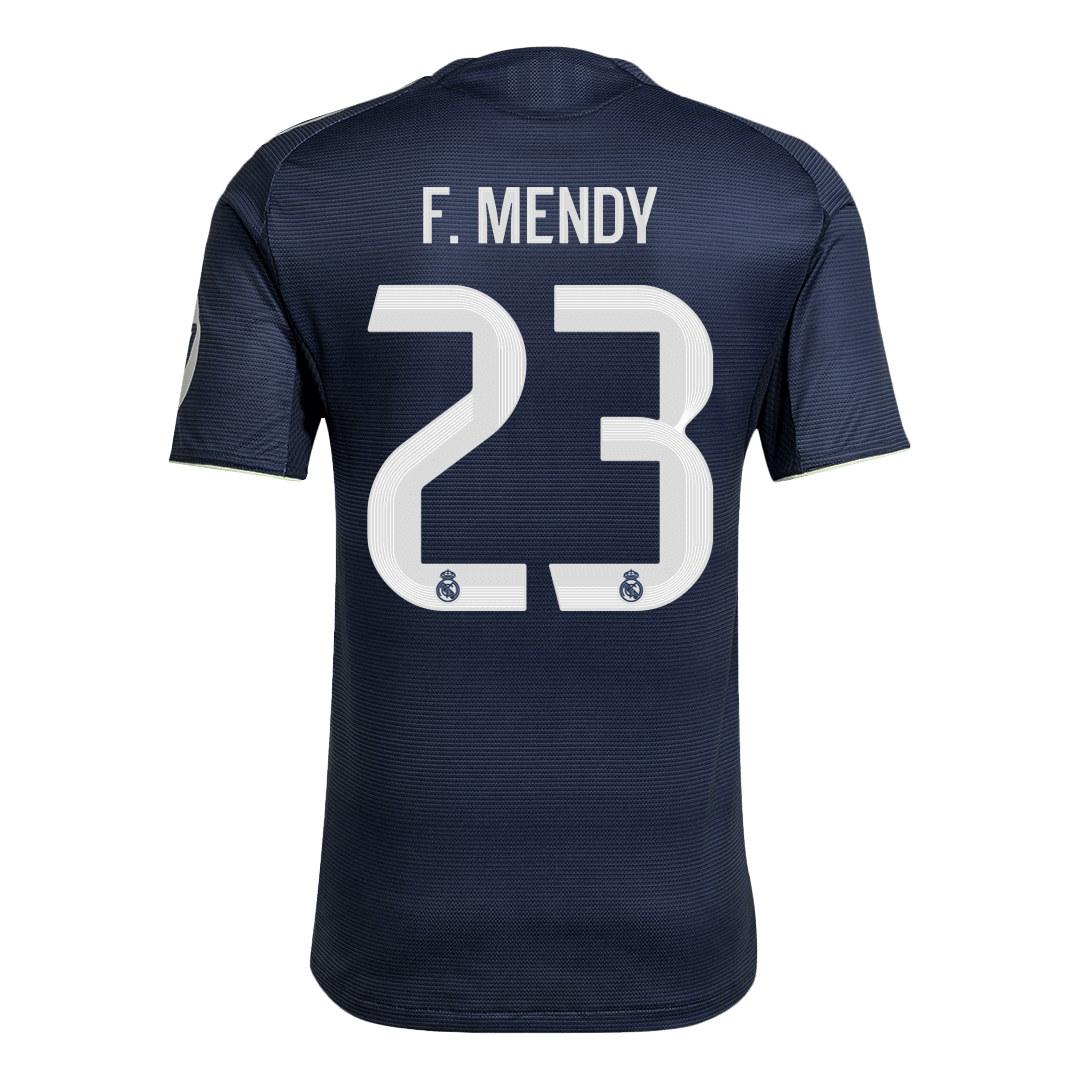 Camiseta Auténtica F. Mendy #23 Real Madrid 2025/26 Segunda Equipación - Versión Jugador - imagen 11
