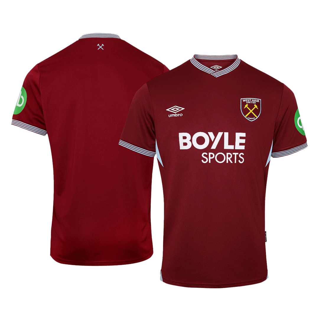 Camiseta West Ham United 2025/26 Primera Equipación - Versión-Hincha