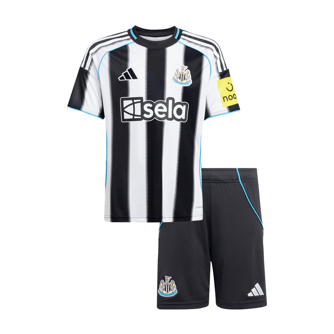 Conjunto Infantil Newcastle United 2025/26 Primera Equipación