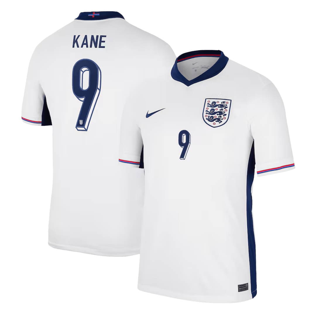 Camiseta Kane #9 Inglaterra Euro 2024 Primera Equipación Local Hombre - Versión Hincha