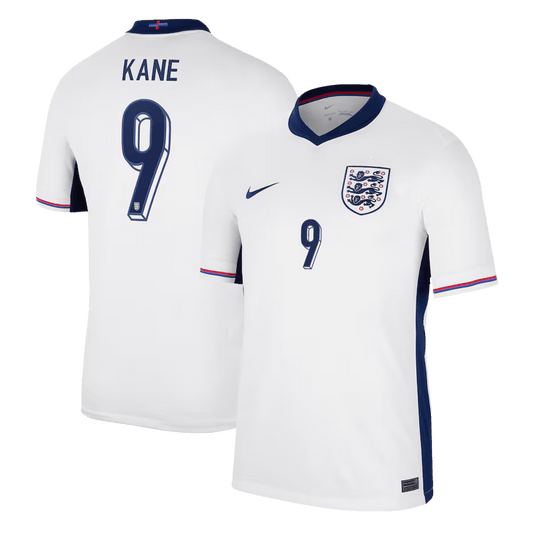 Camiseta Kane #9 Inglaterra Euro 2024 Primera Equipación Local Hombre - Versión Hincha