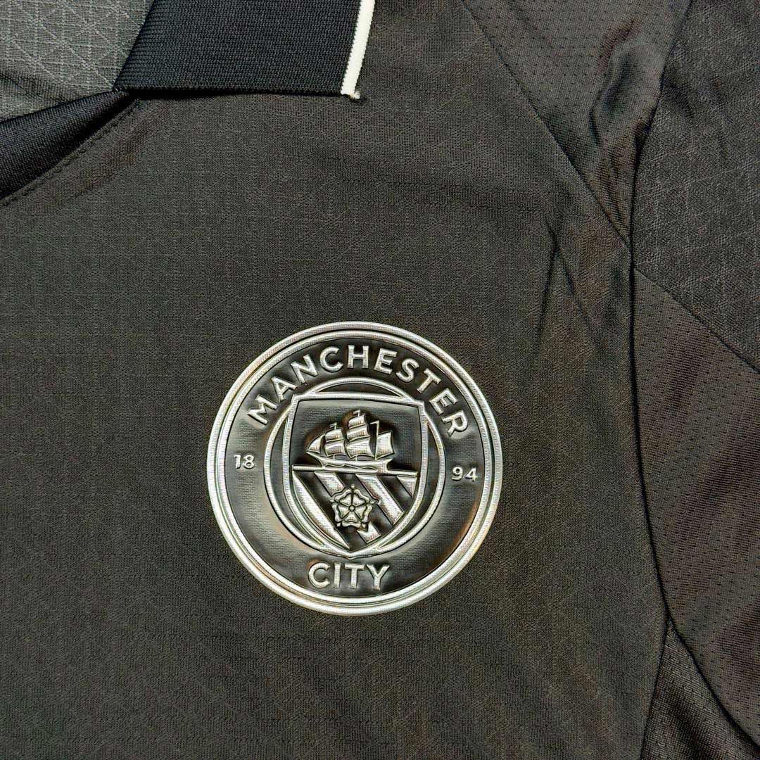 Camiseta Auténtica Reijnders #4 Manchester City 2025/26 Segunda Equipación - Versión Jugador - Vista 2