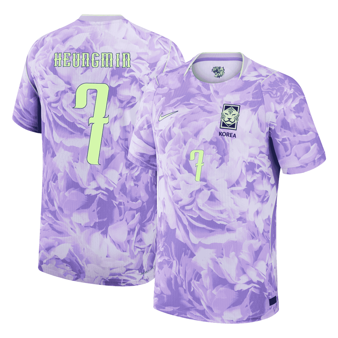 Camiseta Auténtica Heungmin #7 Corea del Sur 2026 Segunda Equipación Copa del Mundo - Versión Jugador