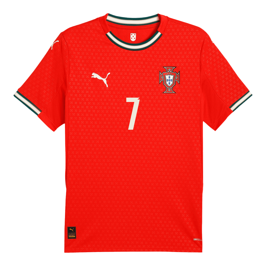 Camiseta Ronaldo #7 Portugal 2025 Primera Equipación Hombre - Versión Hincha - Vista 2