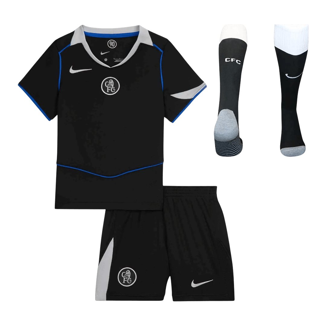 Conjunto Infantil Completo Chelsea 2025/26 Tercera Equipación