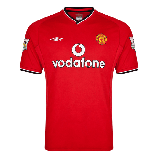 Retro 2000/02 Manchester United Primera Equipación
