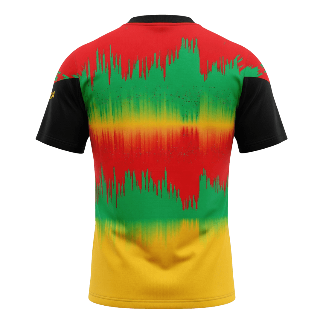 Camiseta Jamaica 2026 Pre-Partido Copa del Mundo - Versión Hincha - Vista 2