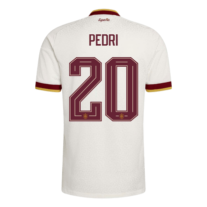Camiseta Auténtica Pedri #20 España 2026 Segunda Equipación Copa del Mundo - Versión Jugador - Vista 9