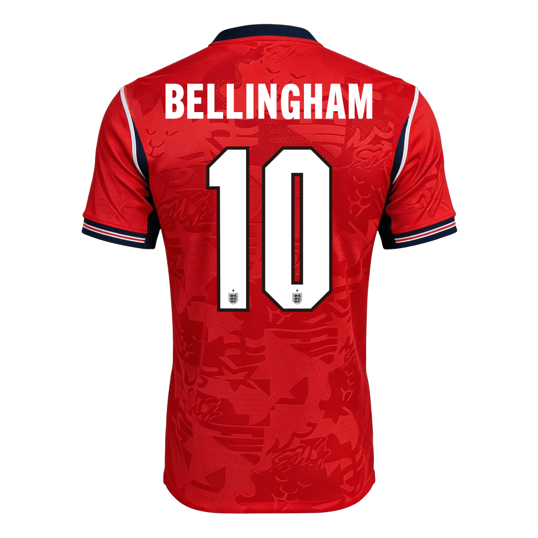 Camiseta Auténtica Bellingham #10 Inglaterra 2026 Segunda Equipación Copa del Mundo - Versión Jugador - Vista 8