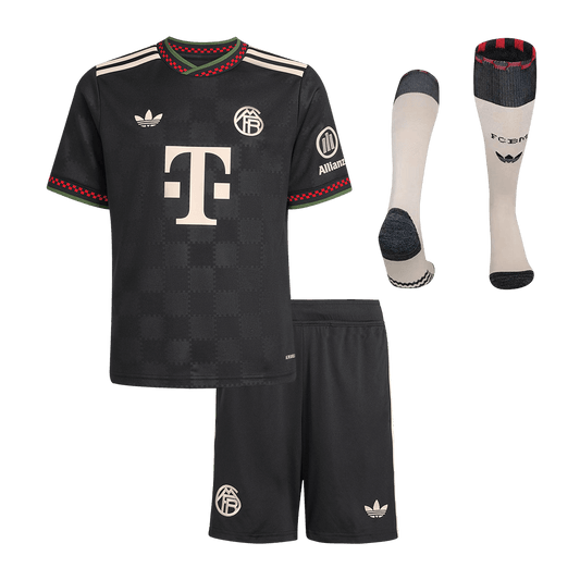 Conjunto Infantil Completo Bayern Munich 2025/26 Tercera Equipación
