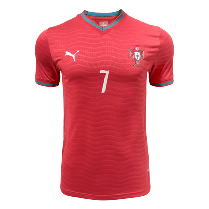 Camiseta Auténtica Ronaldo #7 Portugal 2026 Primera Equipación Copa del Mundo - Versión Jugador - Vista 8