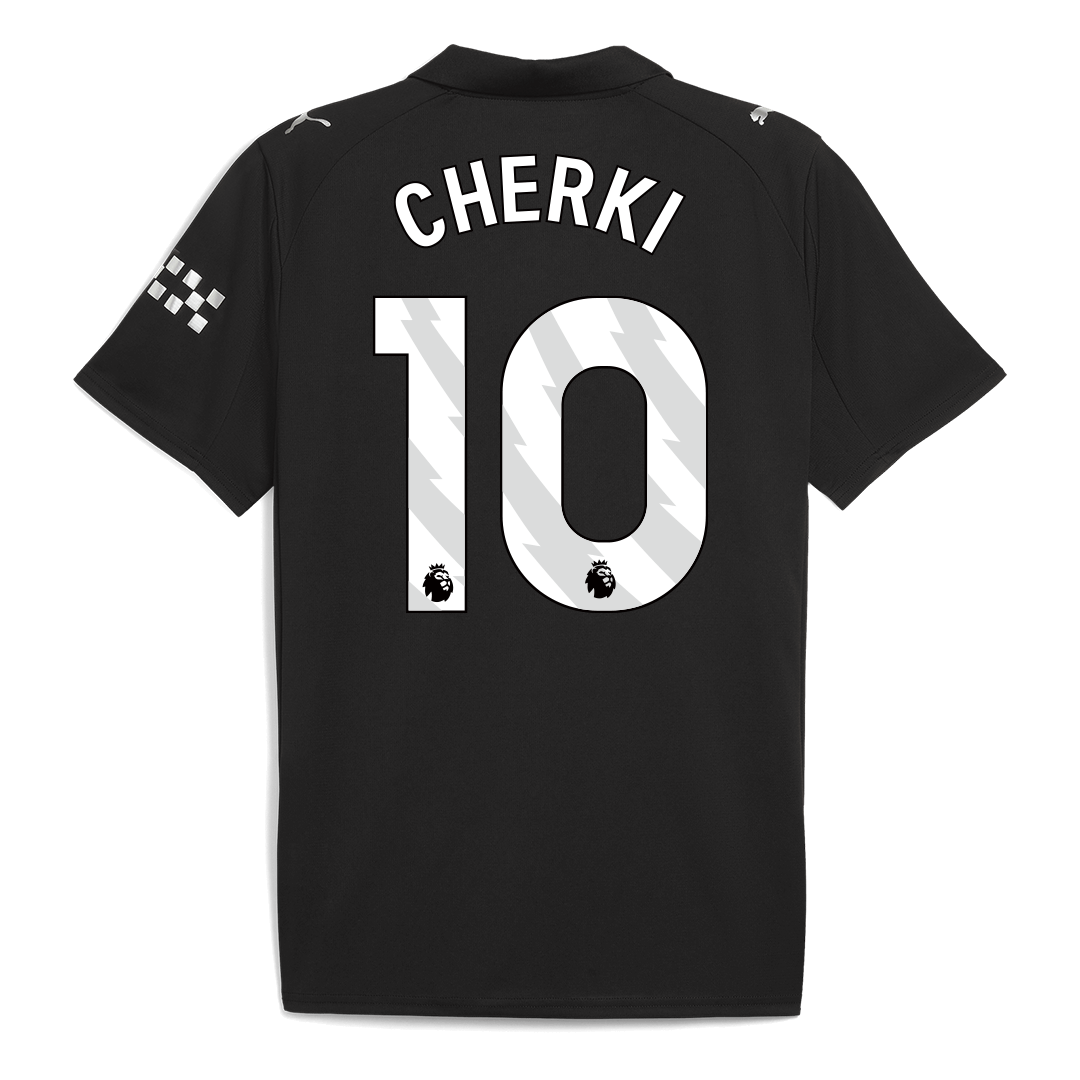 Camiseta Cherki #10 Manchester City 2025/26 Segunda Equipación - Versión Hincha - Vista 7
