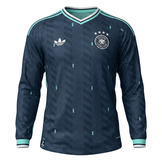 Manga Larga Alemania 2026 Segunda Equipación Copa del Mundo - Versión Hincha
