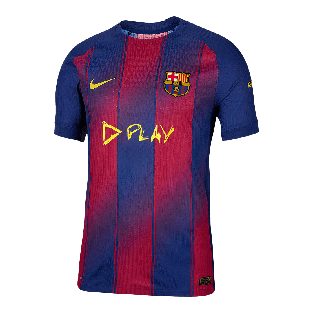 Camiseta Auténtica Barcelona 2025/26 Primera Equipación - Versión Jugador