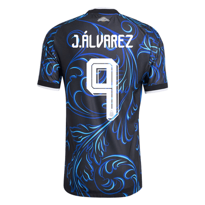 Camiseta Auténtica J. Álvarez #9 Argentina 2026 Segunda Equipación Copa del Mundo - Versión Jugador - Vista 8