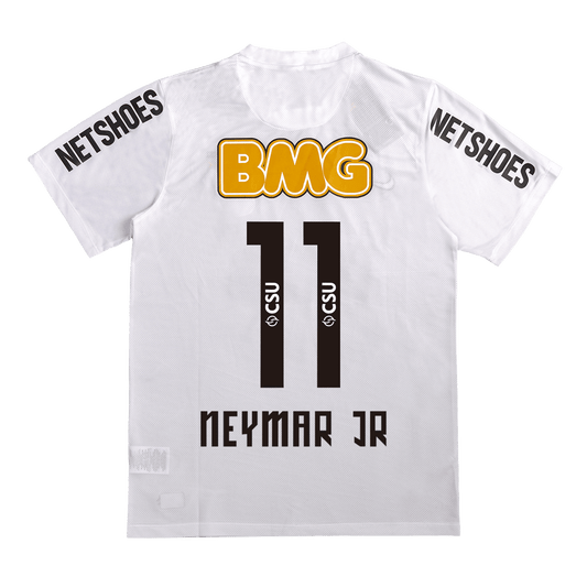 Retro 2012 Neymar Jr. #11 Santos FC Primera Equipación