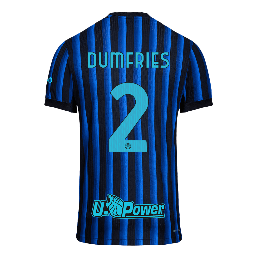 Camiseta Auténtica Dumfries #2 Inter Milan 2025/26 Primera Equipación - Versión Jugador - imagen 13