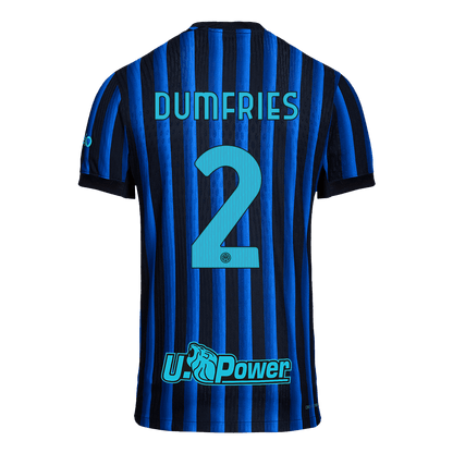 Camiseta Auténtica Dumfries #2 Inter Milan 2025/26 Primera Equipación - Versión Jugador - imagen 13