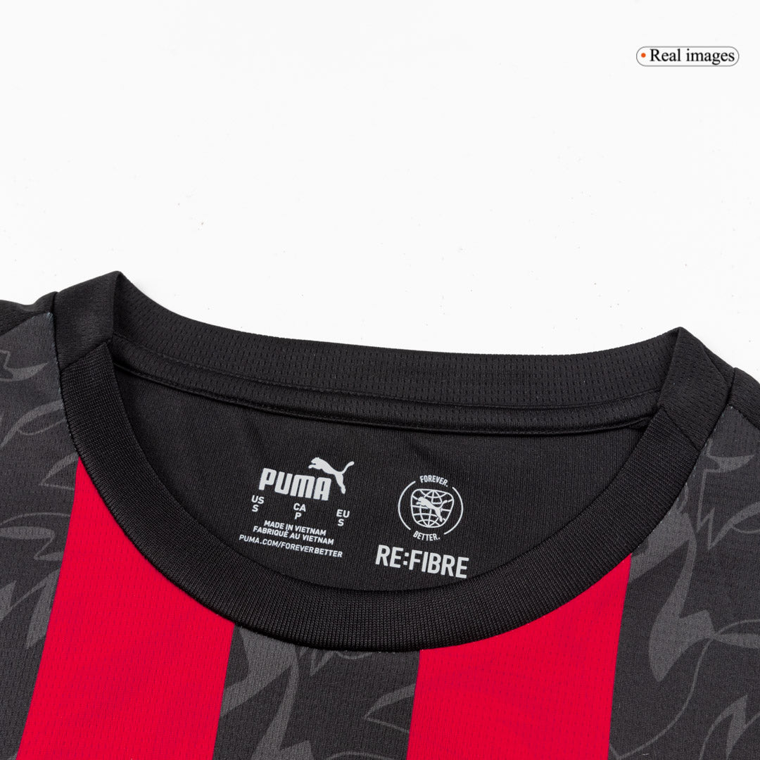 Camiseta Fofana #19 AC Milan 2025/26 Primera Equipación - Versión Hincha (Calidad Premium) - Vista 9