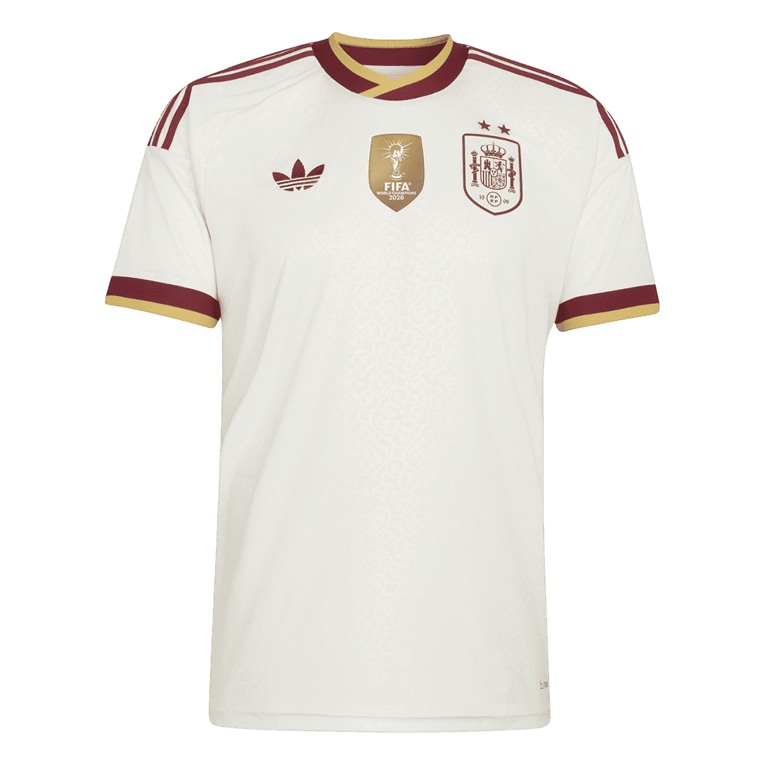 Camiseta Spain 2026 Segunda Equipación Copa del Mundo - Versión Hincha