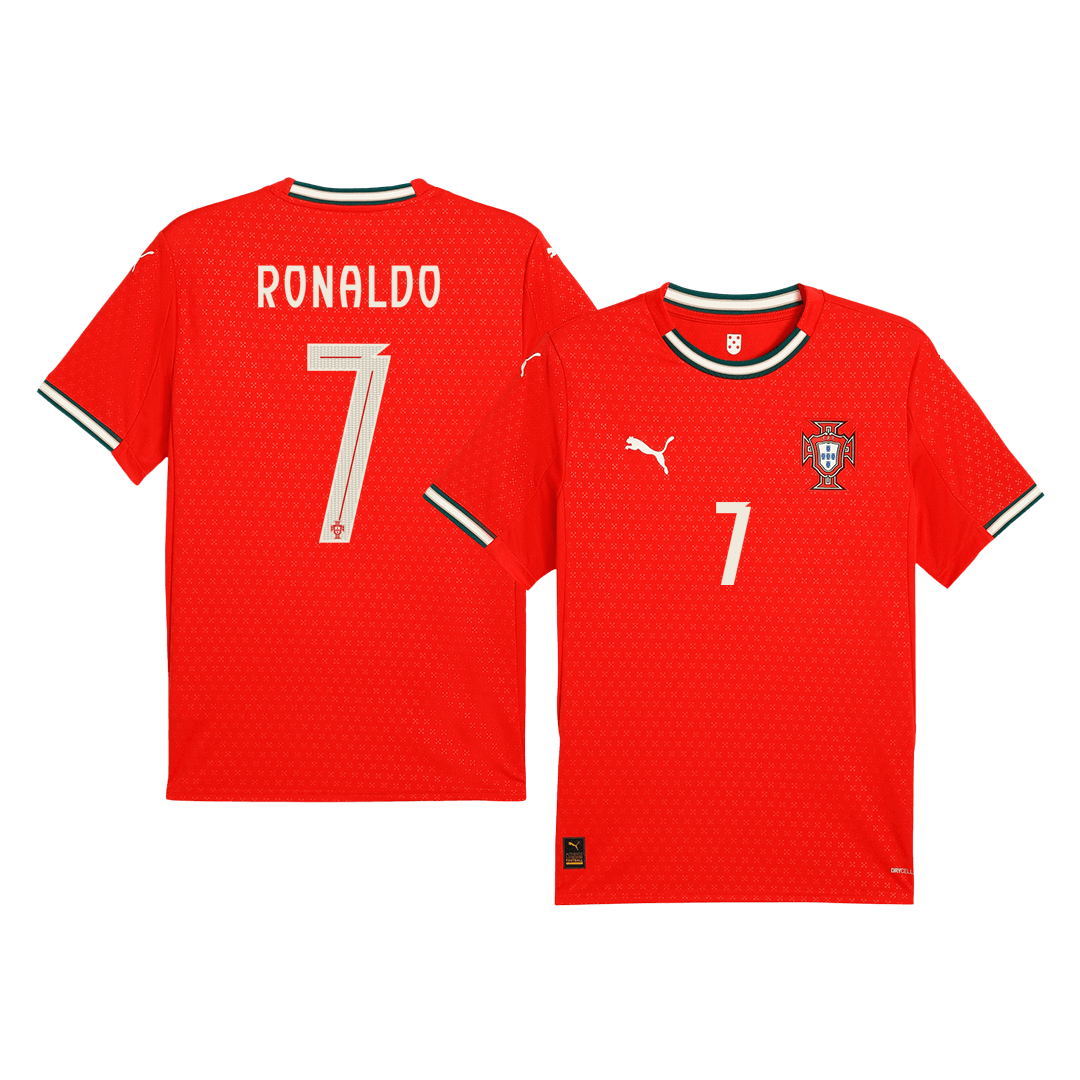 Camiseta Ronaldo #7 Portugal 2025 Primera Equipación Hombre - Versión Hincha